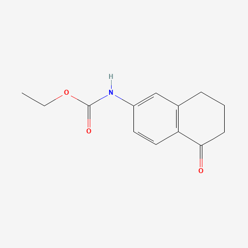 ethyl N-(5-oxo-7,8-dihydro-6H-naphthalen-2-yl)carbamate (CAS: 1032959-73-1) - Related Chemical Product