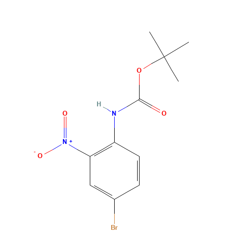 tert-butyl N-(4-bromo-2-nitrophenyl)carbamate (CAS: 327046-79-7) - Related Chemical Product