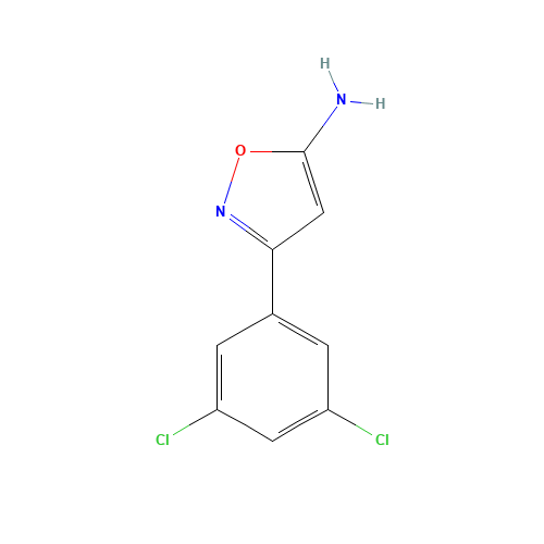 3-(3,5-dichlorophenyl)-1,2-oxazol-5-amine (CAS: 1020997-14-1) - Related Chemical Product