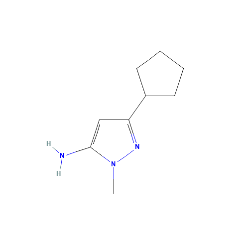 5-cyclopentyl-2-methylpyrazol-3-amine (CAS: 92406-39-8) - Related Chemical Product