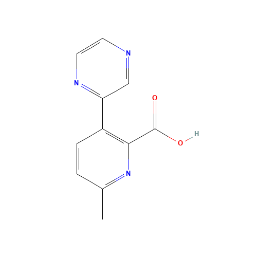 6-methyl-3-pyrazin-2-ylpyridine-2-carboxylic acid (CAS: 1228431-07-9) - Related Chemical Product