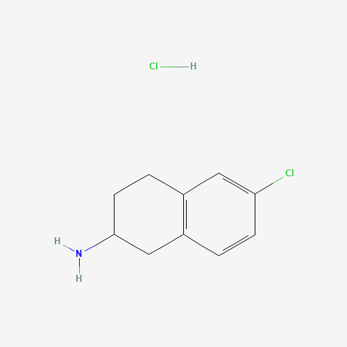 6-chloro-1,2,3,4-tetrahydronaphthalen-2-amine;hydrochloride (CAS: 64603-76-5) - Related Chemical Product