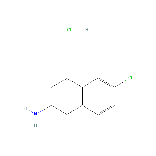 6-chloro-1,2,3,4-tetrahydronaphthalen-2-amine;hydrochloride (CAS: 64603-76-5) - Related Chemical Product