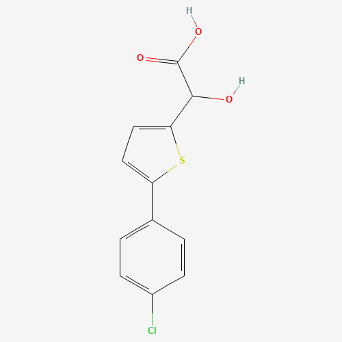 2-[5-(4-chlorophenyl)thiophen-2-yl]-2-hydroxyacetic acid (CAS: 75561-66-9) - Related Chemical Product