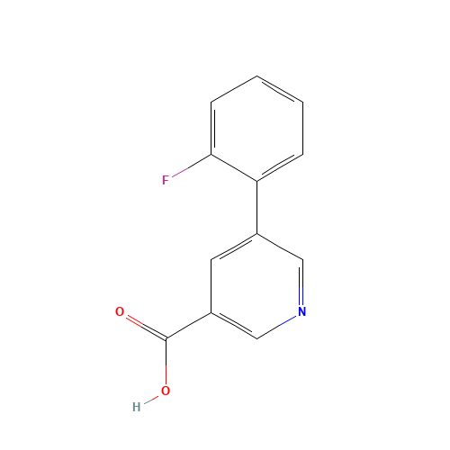 5-(2-fluorophenyl)pyridine-3-carboxylic acid (CAS: 705961-96-2) - Related Chemical Product