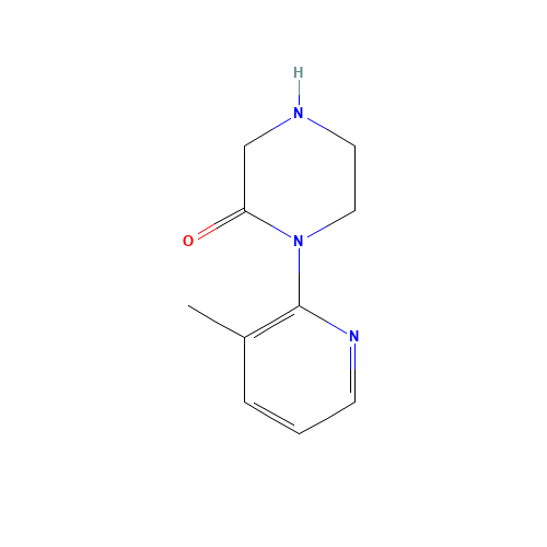 1-(3-methylpyridin-2-yl)piperazin-2-one (CAS: 907972-86-5) - Related Chemical Product