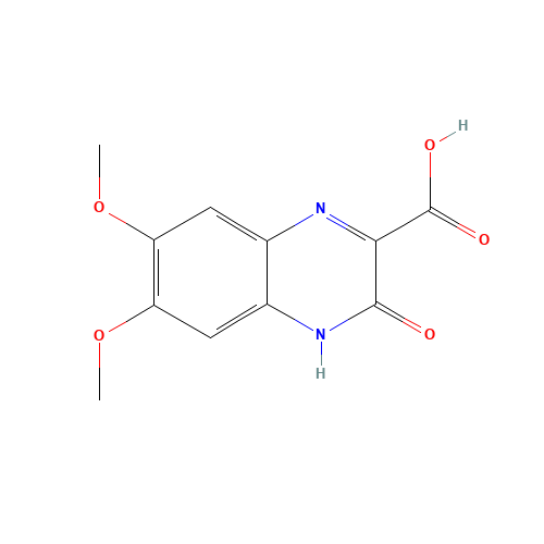 6,7-dimethoxy-3-oxo-4H-quinoxaline-2-carboxylic acid (CAS: 1448-88-0) - Related Chemical Product