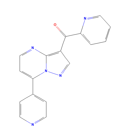 pyridin-2-yl-(7-pyridin-4-ylpyrazolo[1,5-a]pyrimidin-3-yl)methanone (CAS: 96604-21-6) - Related Chemical Product