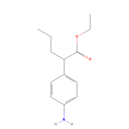 ethyl 2-(4-aminophenyl)pentanoate (CAS: 50712-52-2) - Related Chemical Product