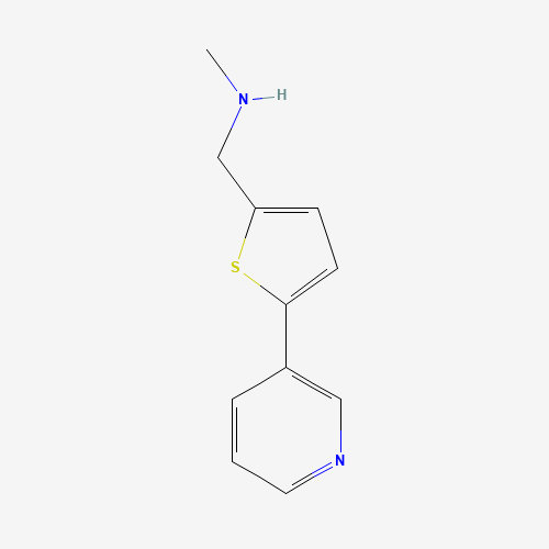 N-methyl-1-(5-pyridin-3-ylthiophen-2-yl)methanamine (CAS: 837376-49-5) - Related Chemical Product