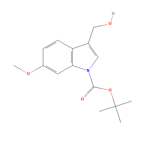 tert-butyl 3-(hydroxymethyl)-6-methoxyindole-1-carboxylate (CAS: 914349-08-9) - Related Chemical Product