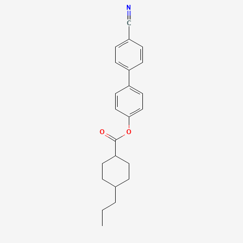 [4-(4-cyanophenyl)phenyl] 4-propylcyclohexane-1-carboxylate (CAS: 67284-57-5) - Related Chemical Product