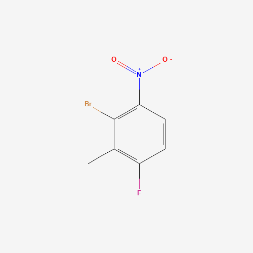 3-bromo-1-fluoro-2-methyl-4-nitrobenzene (CAS: 1245644-86-3) - Related Chemical Product