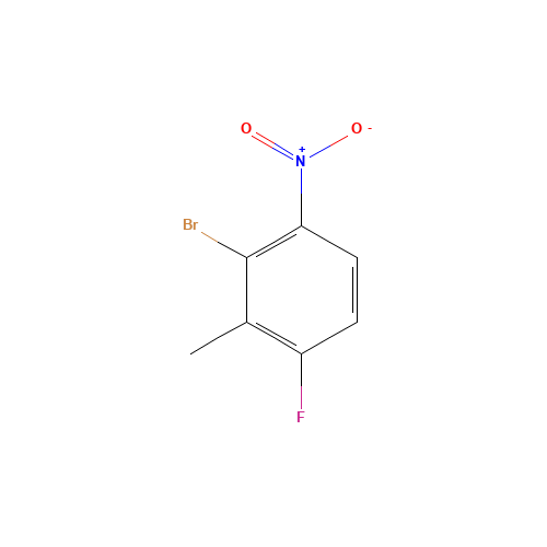 3-bromo-1-fluoro-2-methyl-4-nitrobenzene (CAS: 1245644-86-3) - Related Chemical Product