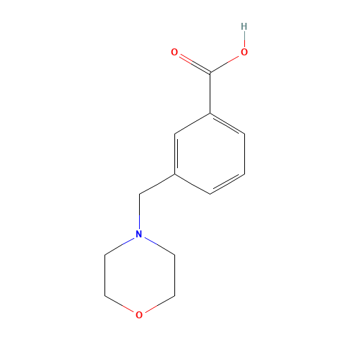 3-(morpholin-4-ylmethyl)benzoic acid (CAS: 67451-81-4) - Related Chemical Product