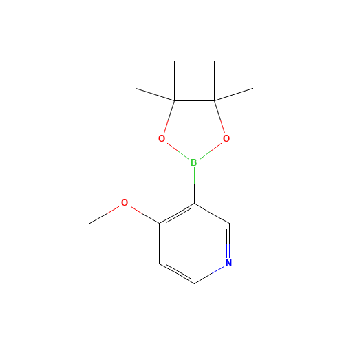 4-methoxy-3-(4,4,5,5-tetramethyl-1,3,2-dioxaborolan-2-yl)pyridine (CAS: 758699-74-0) - Related Chemical Product