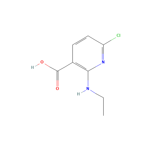 6-chloro-2-(ethylamino)pyridine-3-carboxylic acid (CAS: 1092523-21-1) - Related Chemical Product