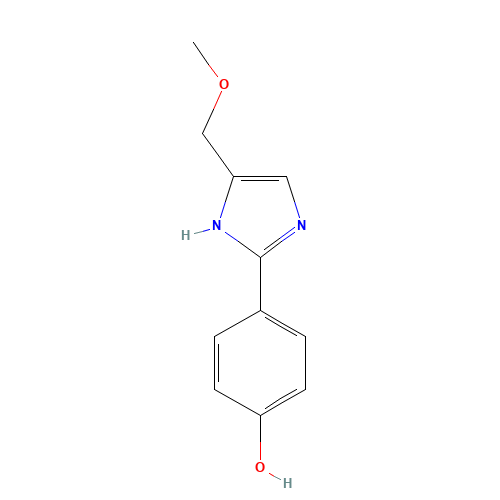 4-[4-(methoxymethyl)-1,3-dihydroimidazol-2-ylidene]cyclohexa-2,5-dien-1-one (CAS: 102151-57-5) - Related Chemical Product