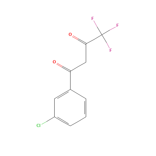 1-(3-chlorophenyl)-4,4,4-trifluorobutane-1,3-dione (CAS: 23975-61-3) - Related Chemical Product