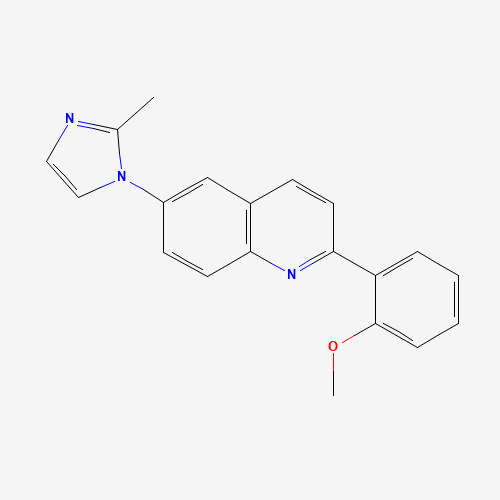 2-(2-methoxyphenyl)-6-(2-methylimidazol-1-yl)quinoline (CAS: 1201902-18-2) - Related Chemical Product