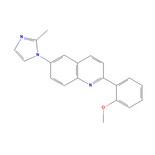 2-(2-methoxyphenyl)-6-(2-methylimidazol-1-yl)quinoline (CAS: 1201902-18-2) - Related Chemical Product