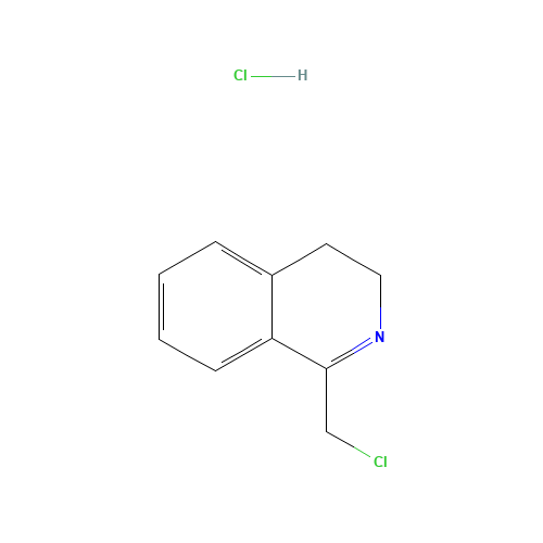1-(chloromethyl)-3,4-dihydroisoquinoline;hydrochloride (CAS: 127606-02-4) - Related Chemical Product