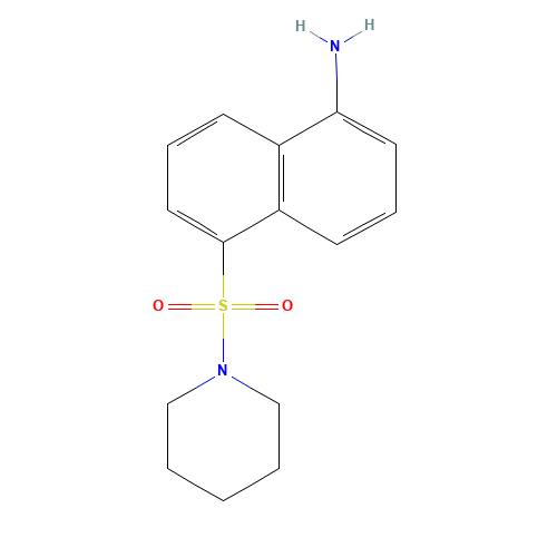 5-piperidin-1-ylsulfonylnaphthalen-1-amine (CAS: 147752-45-2) - Related Chemical Product