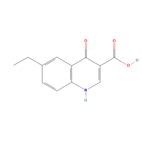 6-ethyl-4-oxo-1H-quinoline-3-carboxylic acid (CAS: 103802-41-1) - Related Chemical Product
