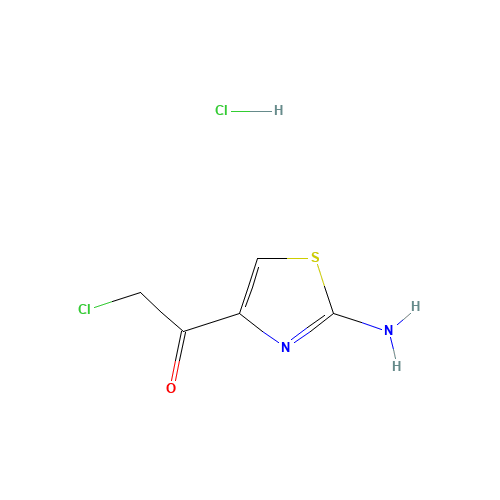 1-(2-amino-1,3-thiazol-4-yl)-2-chloroethanone;hydrochloride (CAS: 1461709-10-3) - Related Chemical Product