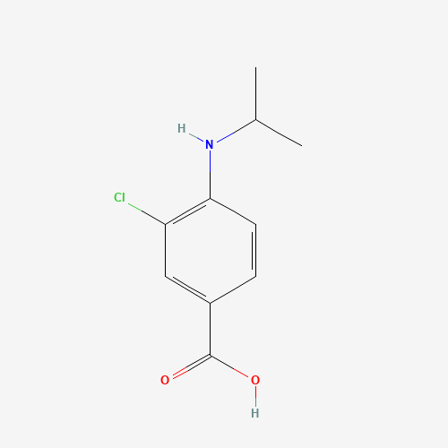 3-chloro-4-(propan-2-ylamino)benzoic acid (CAS: 518336-17-9) - Related Chemical Product