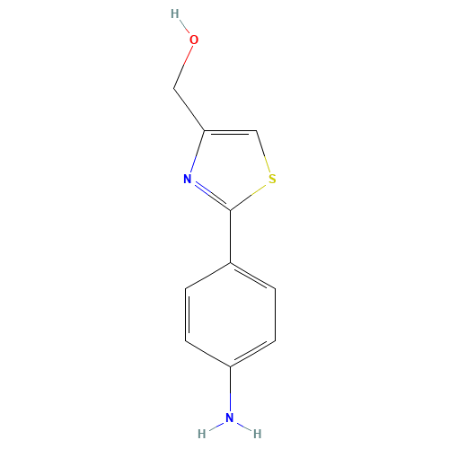 [2-(4-aminophenyl)-1,3-thiazol-4-yl]methanol (CAS: 145293-21-6) - Related Chemical Product