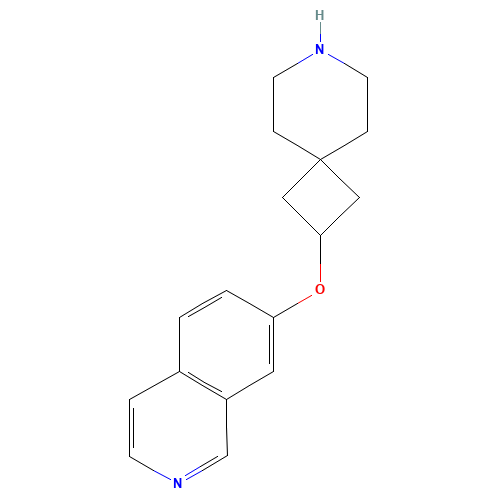 7-(7-azaspiro[3.5]nonan-2-yloxy)isoquinoline (CAS: 1331958-38-3) - Related Chemical Product