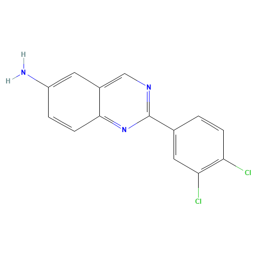 2-(3,4-dichlorophenyl)quinazolin-6-amine (CAS: 1004997-86-7) - Related Chemical Product