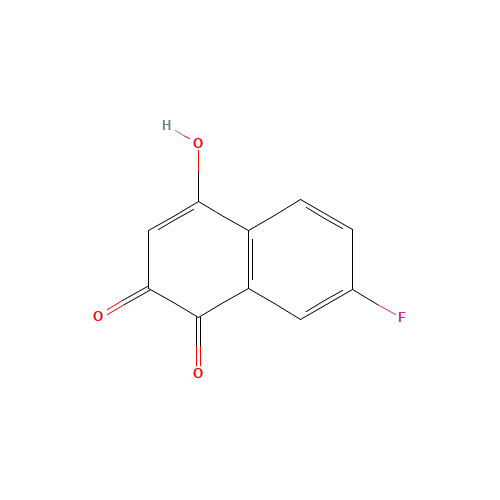 7-fluoro-4-hydroxynaphthalene-1,2-dione (CAS: 58472-36-9) - Related Chemical Product