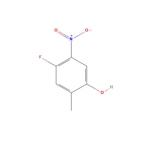 4-fluoro-2-methyl-5-nitrophenol (CAS: 122455-84-9) - Related Chemical Product