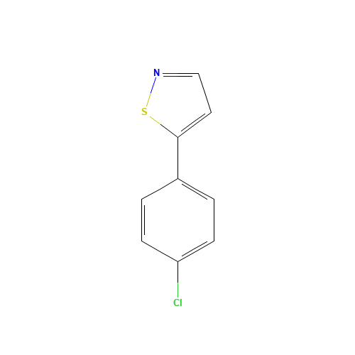 5-(4-chlorophenyl)-1,2-thiazole (CAS: 49602-89-3) - Related Chemical Product