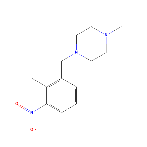 1-methyl-4-[(2-methyl-3-nitrophenyl)methyl]piperazine (CAS: 1089278-99-8) - Related Chemical Product
