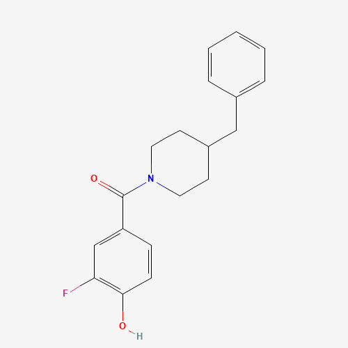 (4-benzylpiperidin-1-yl)-(3-fluoro-4-hydroxyphenyl)methanone (CAS: 960297-80-7) - Related Chemical Product