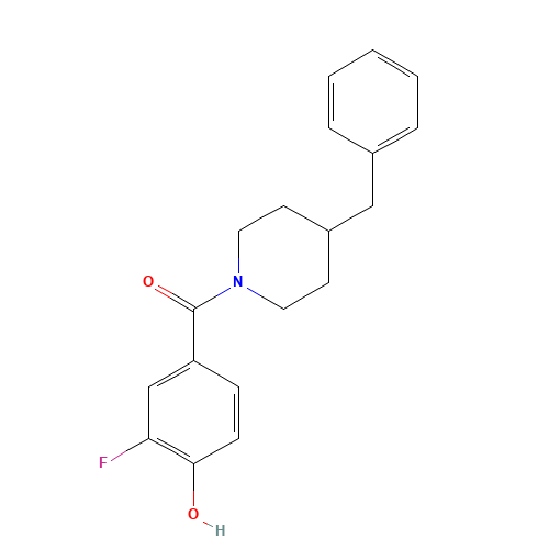 (4-benzylpiperidin-1-yl)-(3-fluoro-4-hydroxyphenyl)methanone (CAS: 960297-80-7) - Related Chemical Product
