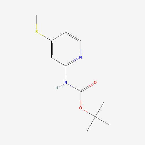 tert-butyl N-(4-methylsulfanylpyridin-2-yl)carbamate (CAS: 1211504-16-3) - Related Chemical Product