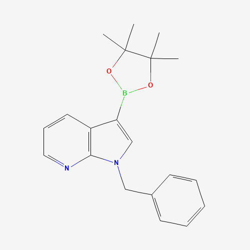 1-benzyl-3-(4,4,5,5-tetramethyl-1,3,2-dioxaborolan-2-yl)pyrrolo[2,3-b]pyridine (CAS: 1350626-27-5) - Related Chemical Product