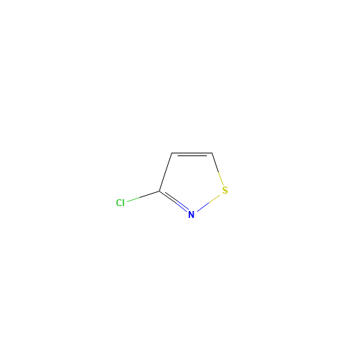 3-chloro-1,2-thiazole (CAS: 14217-66-4) - Chemical Structure and Molecular Formula 