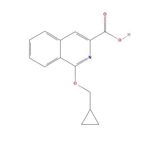 1-(cyclopropylmethoxy)isoquinoline-3-carboxylic acid (CAS: 1097166-34-1) - Related Chemical Product