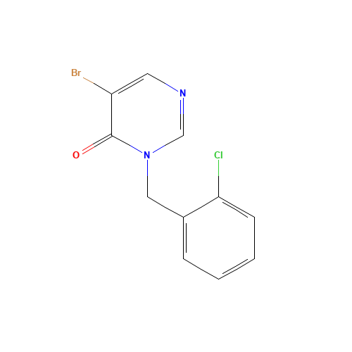 5-bromo-3-[(2-chlorophenyl)methyl]pyrimidin-4-one (CAS: 960298-05-9) - Related Chemical Product