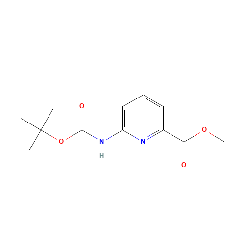 methyl 6-[(2-methylpropan-2-yl)oxycarbonylamino]pyridine-2-carboxylate (CAS: 258497-48-2) - Related Chemical Product