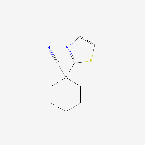 1-(1,3-thiazol-2-yl)cyclohexane-1-carbonitrile (CAS: 1267696-05-8) - Related Chemical Product