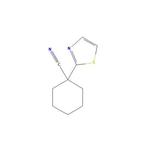 1-(1,3-thiazol-2-yl)cyclohexane-1-carbonitrile (CAS: 1267696-05-8) - Related Chemical Product