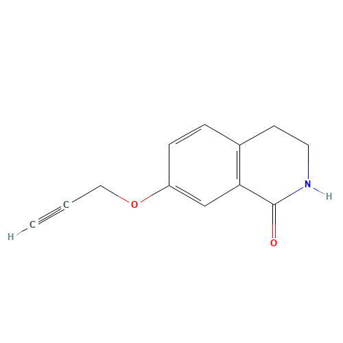7-prop-2-ynoxy-3,4-dihydro-2H-isoquinolin-1-one (CAS: 917884-95-8) - Related Chemical Product