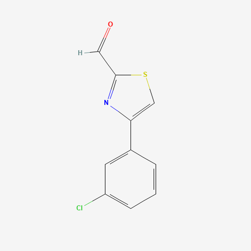 4-(3-chlorophenyl)-1,3-thiazole-2-carbaldehyde (CAS: 383142-59-4) - Related Chemical Product