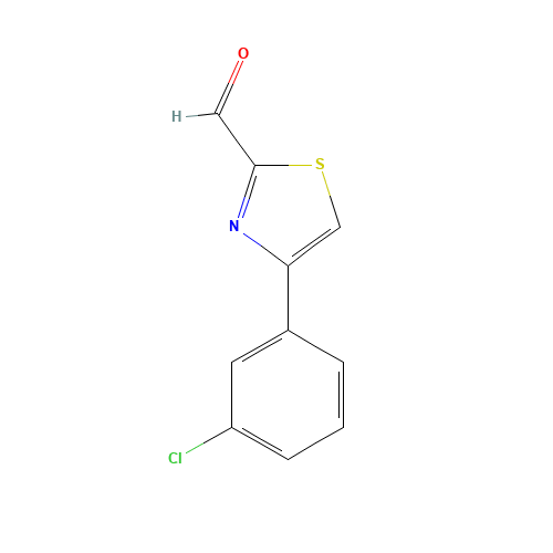 4-(3-chlorophenyl)-1,3-thiazole-2-carbaldehyde (CAS: 383142-59-4) - Related Chemical Product